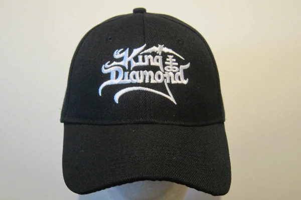 KING DIAMOND- Embroidered - Baseball Cap - Adjustable Velcro Back- One Size Fits All UNISEX